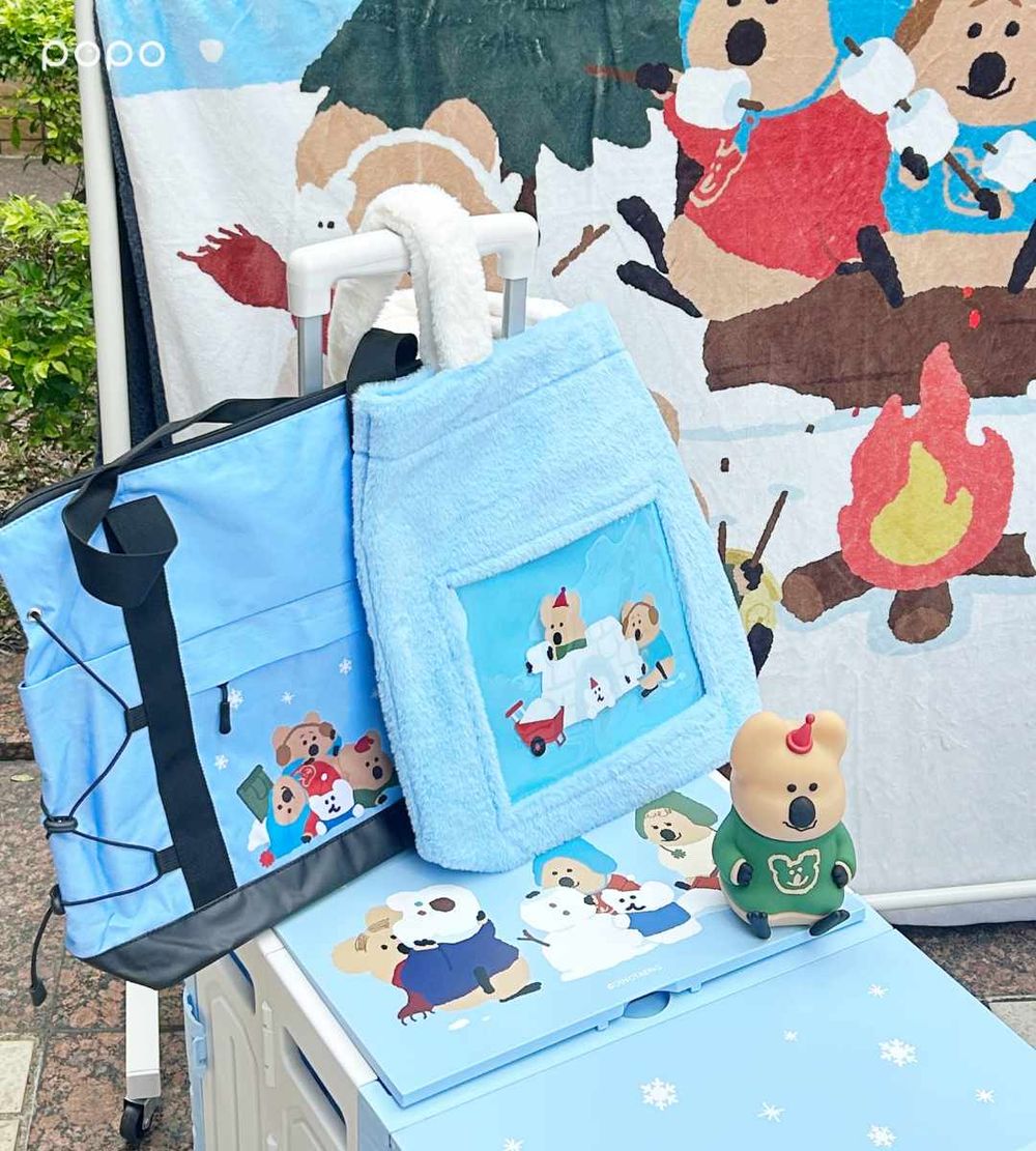 7-11開賣聖誕限定福袋！「矮袋鼠法蘭絨被、Hello Kitty小夜燈+雨傘、歐拉夫擦手巾+包包」千元內就能收！-14