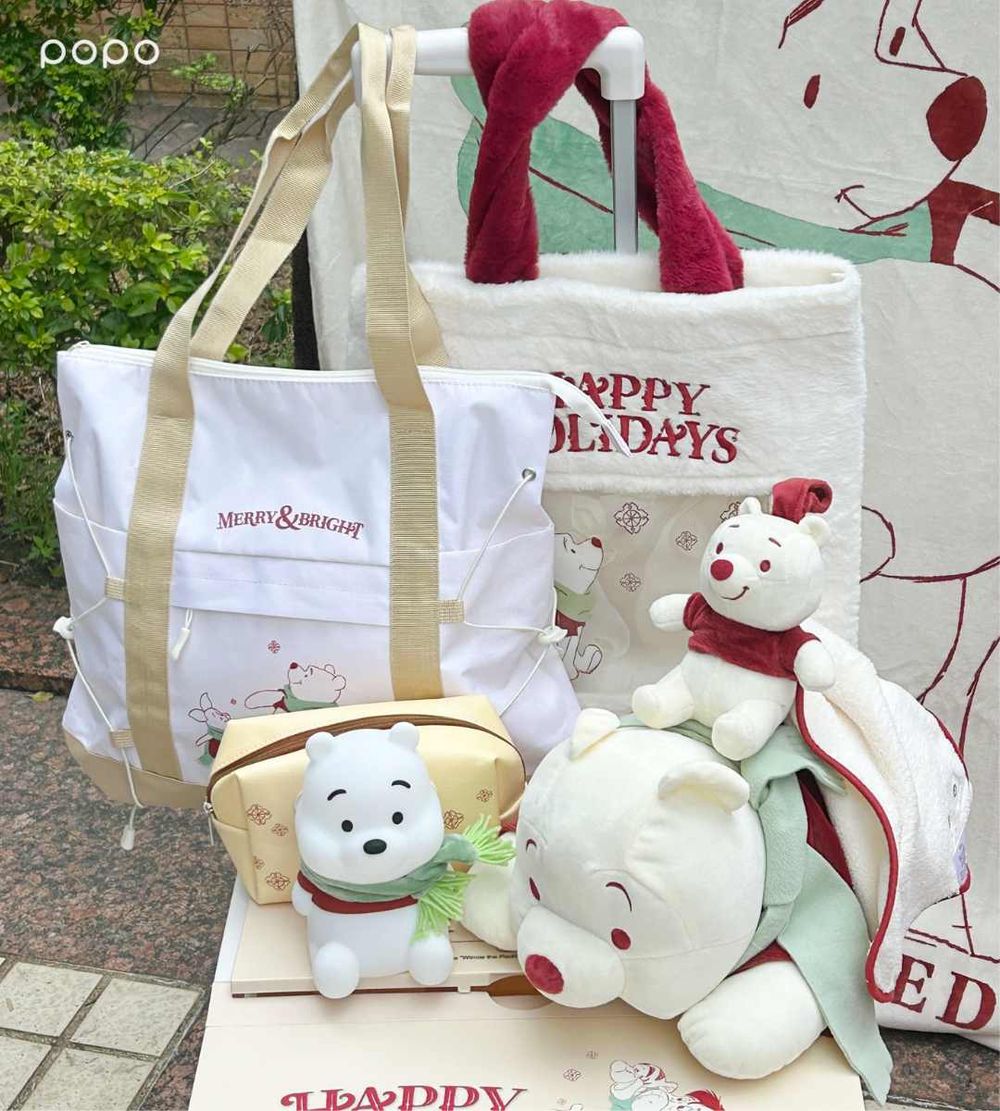 7-11開賣聖誕限定福袋！「矮袋鼠法蘭絨被、Hello Kitty小夜燈+雨傘、歐拉夫擦手巾+包包」千元內就能收！-8