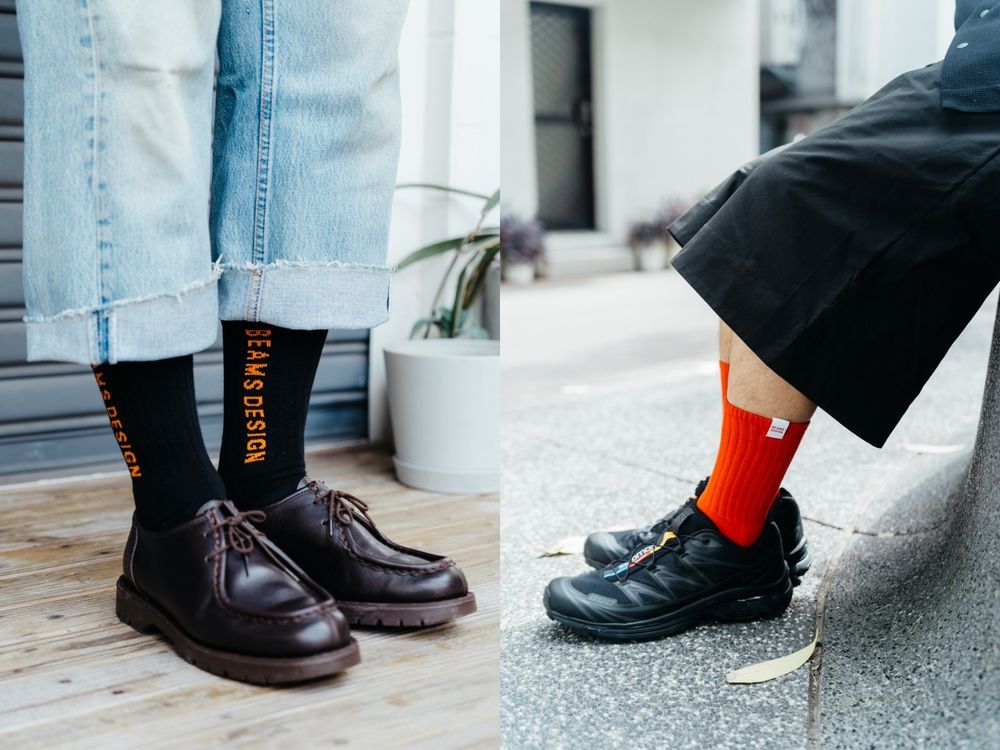 7-11開賣BEAMS DESIGN聯名小物！日本設計超可愛「紅橘綠條紋長襪、購物袋、帆布袋」脆友都在搶！-5