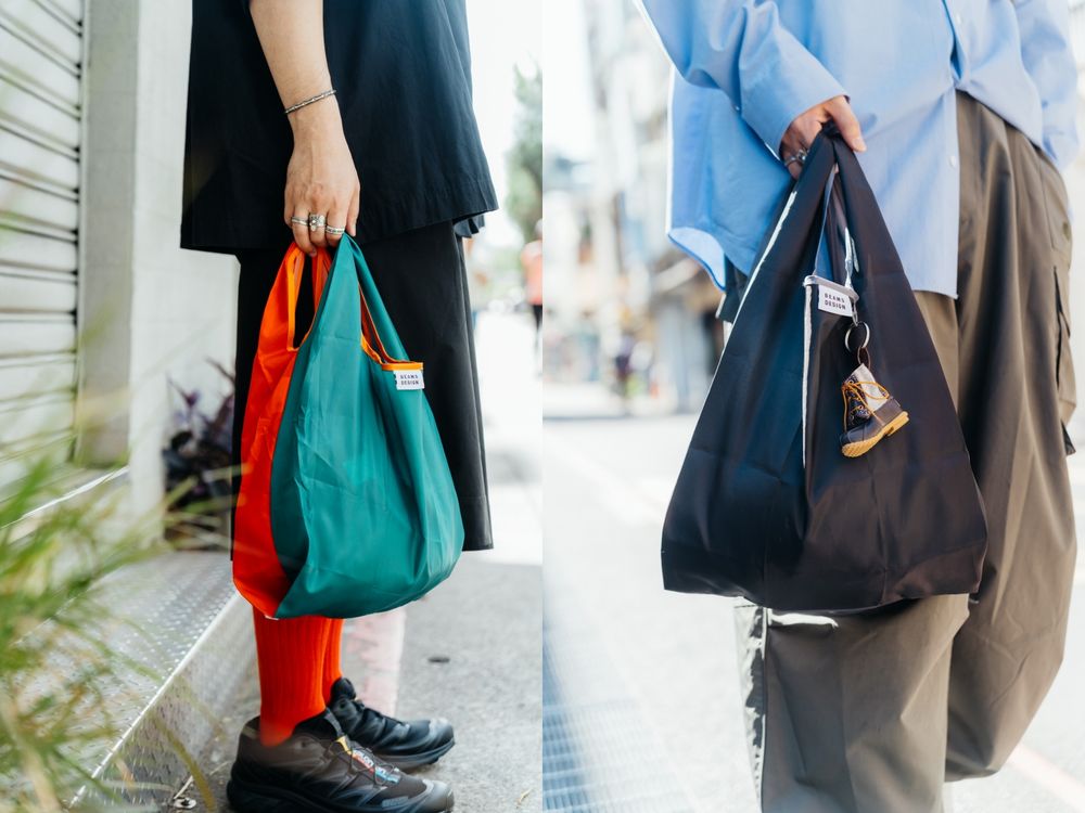 7-11開賣BEAMS DESIGN聯名小物！日本設計超可愛「紅橘綠條紋長襪、購物袋、帆布袋」脆友都在搶！-6