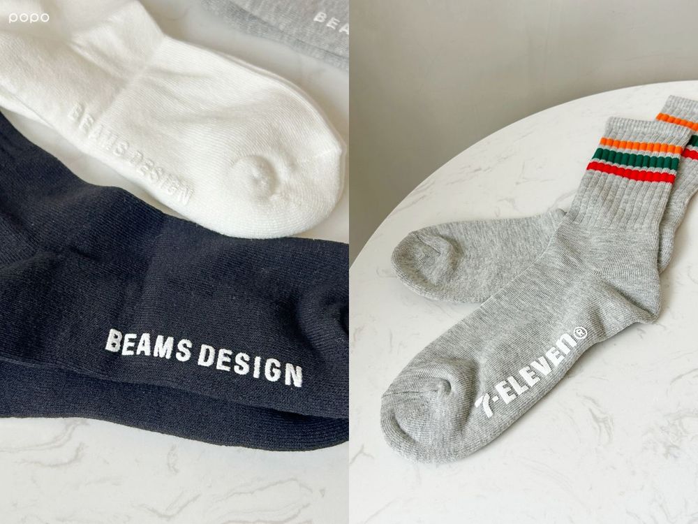 7-11開賣BEAMS DESIGN聯名小物！日本設計超可愛「紅橘綠條紋長襪、購物袋、帆布袋」脆友都在搶！-13