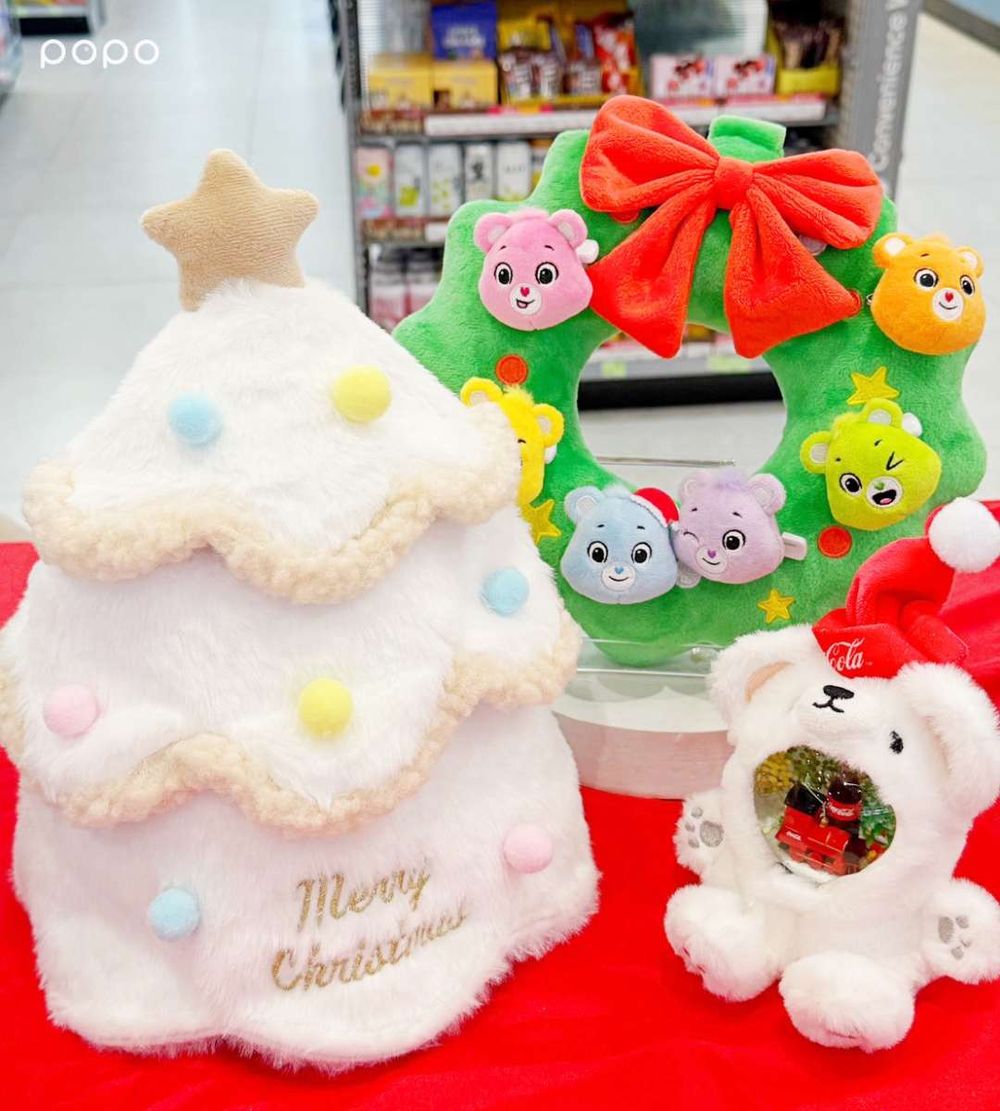 全家開賣超可愛聖誕福袋！Care Bears聖誕花圈、帕恰狗水晶球、白色聖誕樹置物盒全都想買！-17