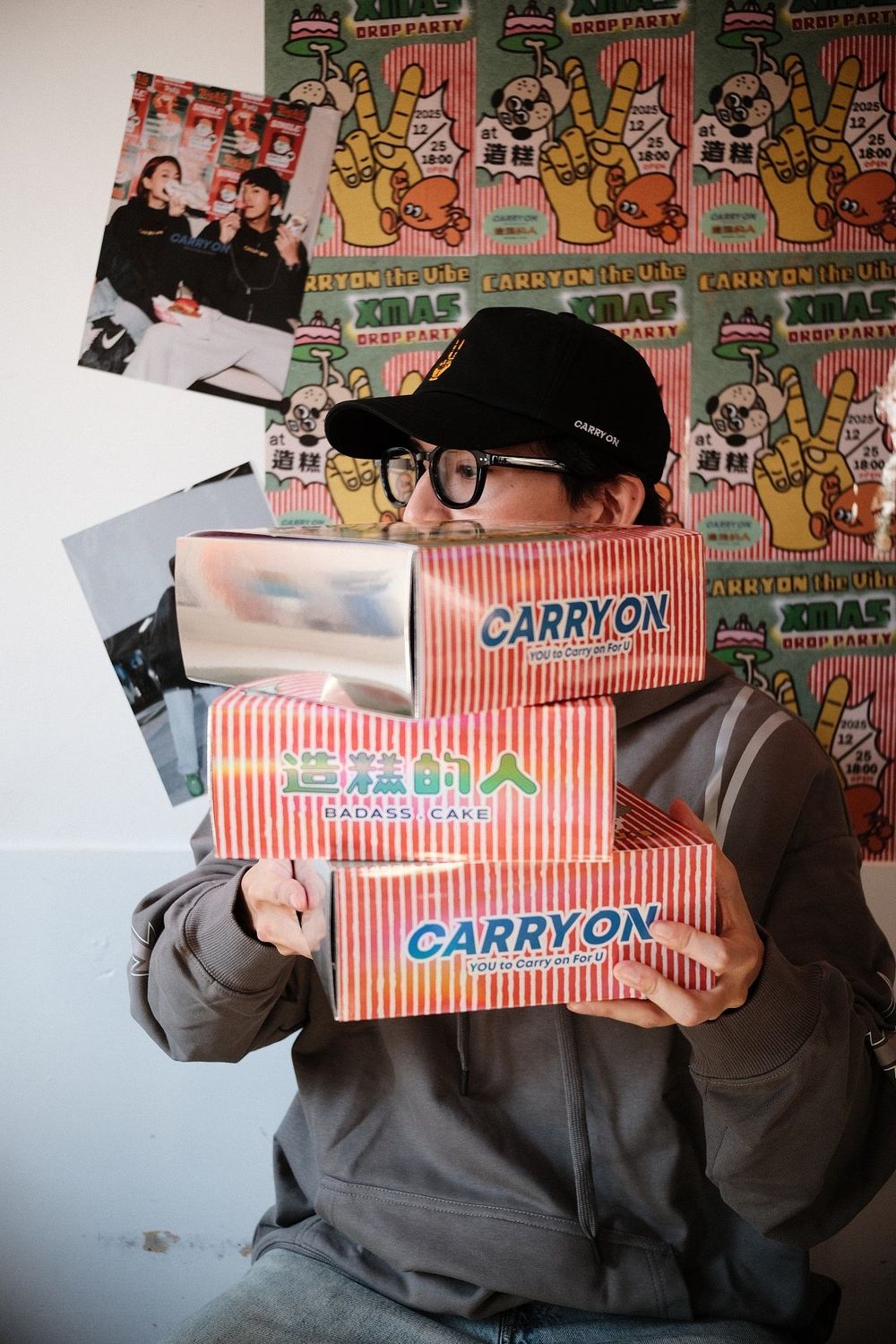 聖誕交換禮物找到了！CARRYON「造糕的人」聯名禮盒！珍珠糖泡芙、超Ｑ零錢包收到會超開心！-9