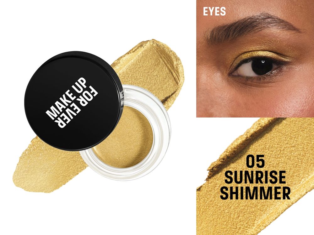 日妞狂收藏聖誕眼影！MAKE UP FOR EVER「彩虹星光多用膏」多角度變化絕美偏光，靠這顆打造年末最美眼妝！-11