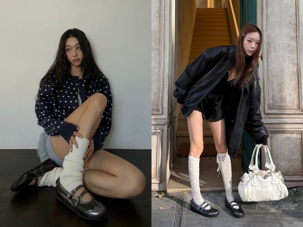 韓女改搶這雙鬼塚虎！瑪莉珍球鞋新色「公主粉、銀河黑」高級感拉滿！這次沒理由不買了！-6