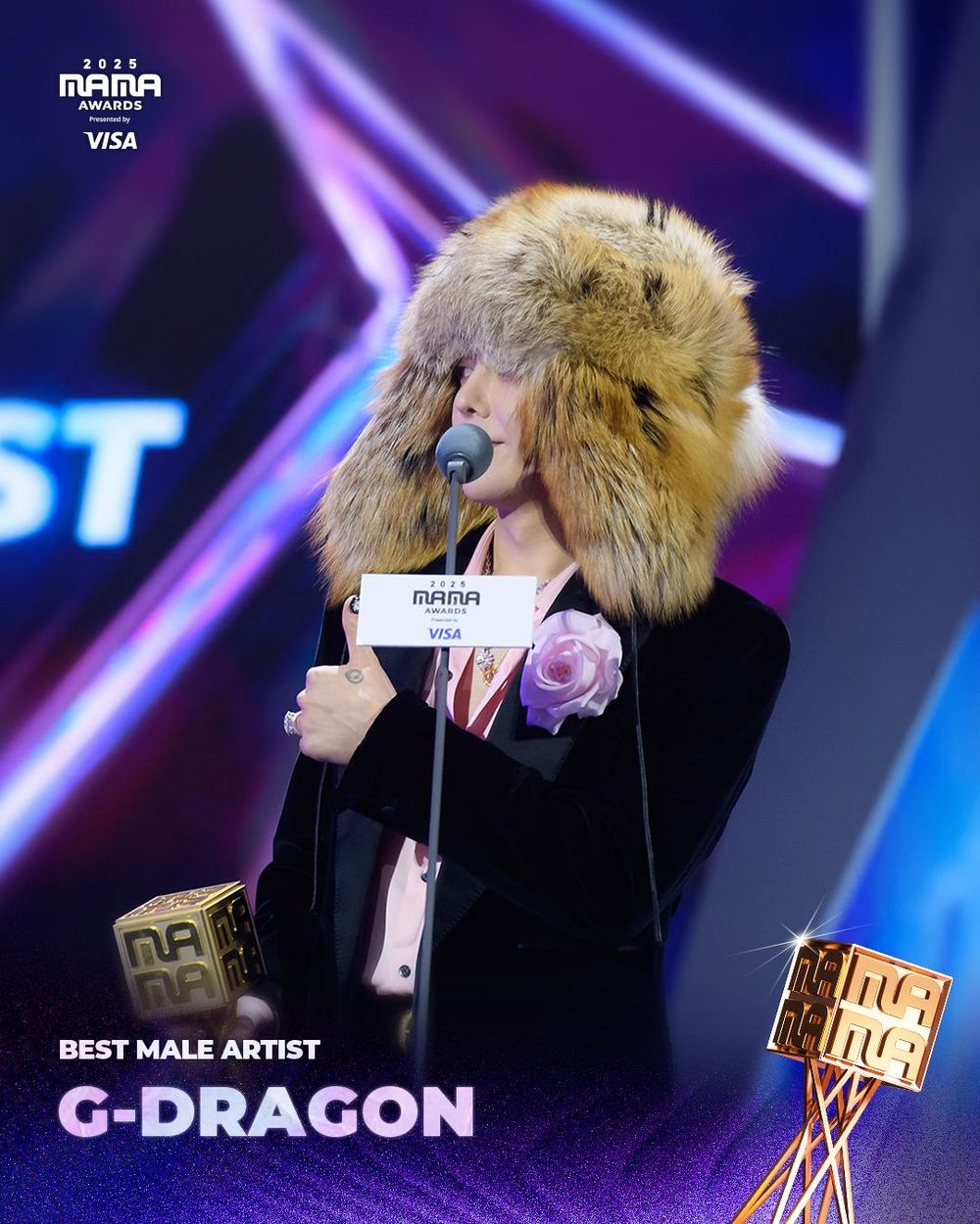 2025 MAMA頒獎典禮得獎名單出爐！GD橫掃年度藝人四大獎，Stray Kids、ENHYPEN奪大賞爆哭！-9
