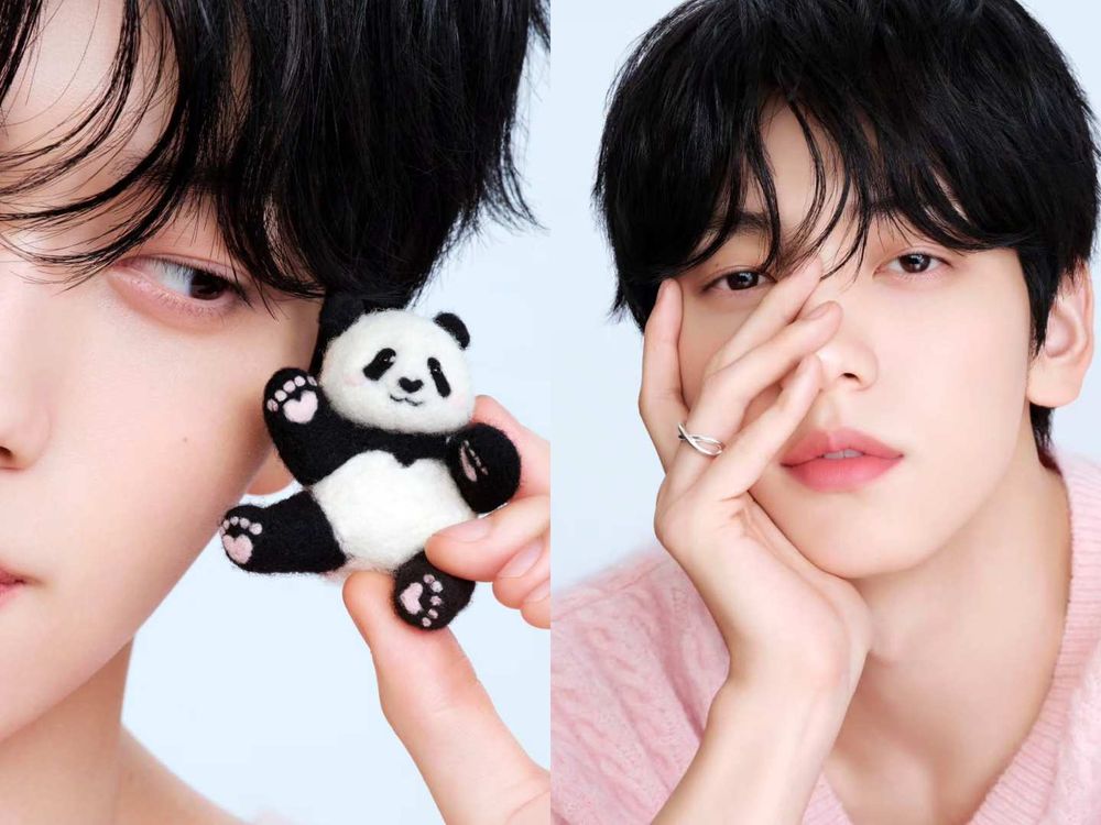 MOA注意高萌來襲！TXT秀彬夢幻代言INTO YOU「萌蘭熊貓」聯名彩妝，這溫柔眼神讓少女心都被接住了！-2