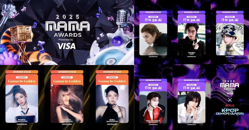 2025 MAMA特別舞台搶先曝光！BABYMONSTER化身《獵魔女團》、人氣新生代男團聯手組Saja Boys！-1