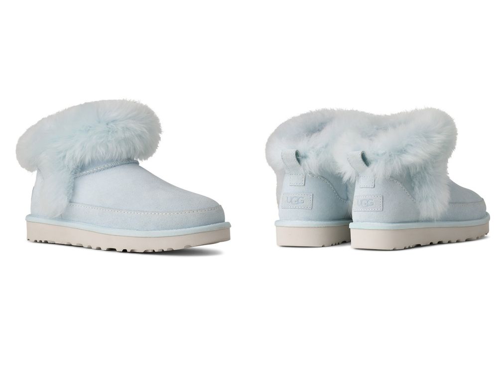 哪來的雪國精靈！宋雨琦再發AI奇蹟美照「UGG雪地穿搭」根本漫畫走出來的！腳上雪靴是這雙！-7