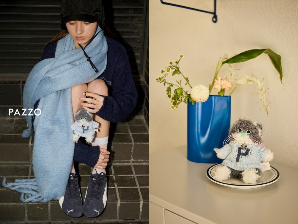 PUMA賽車鞋「玫瑰粉、丹寧藍」冬日新色超美！聯手PAZZO買鞋就送貓貓吊飾、快衝結帳！-10