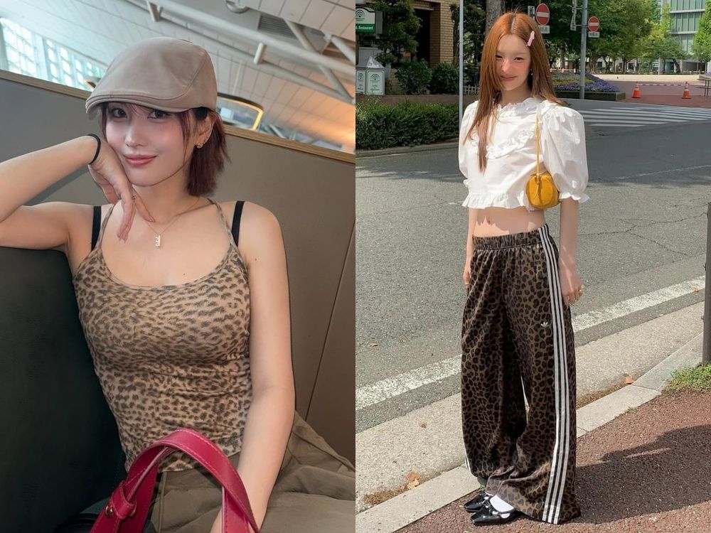 動物紋真的回來了！韓妞都在穿愛迪達「乳牛、豹紋、蛇紋」爆品推薦！乳牛紋是今年時髦關鍵！-2