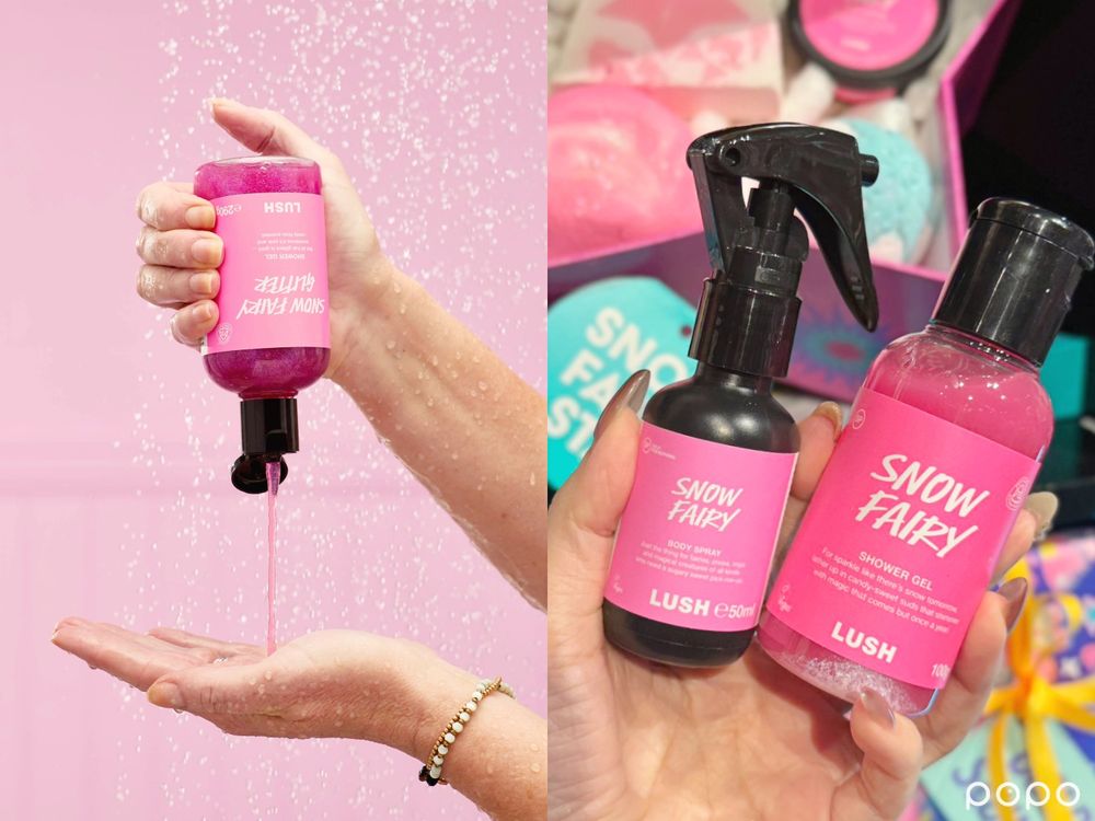 這就是聖誕節的味道！LUSH「雪天使系列」20週年，磨砂潤膚芭、護髮噴霧、香氛蠟燭，換上經典泡泡糖＋棉花糖甜香！-2