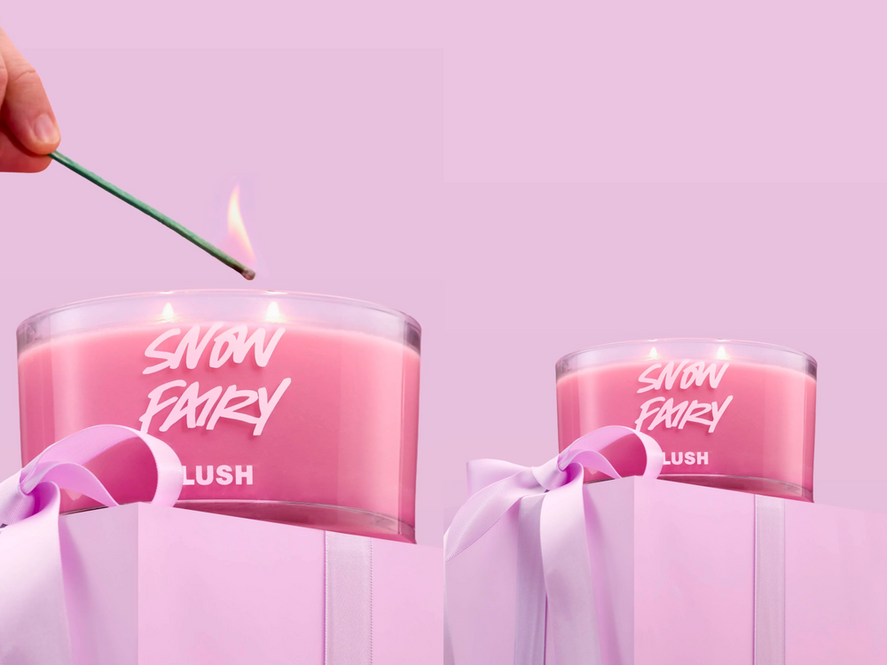 這就是聖誕節的味道！LUSH「雪天使系列」20週年，磨砂潤膚芭、護髮噴霧、香氛蠟燭，換上經典泡泡糖＋棉花糖甜香！-6