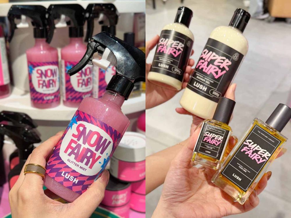 這就是聖誕節的味道！LUSH「雪天使系列」20週年，磨砂潤膚芭、護髮噴霧、香氛蠟燭，換上經典泡泡糖＋棉花糖甜香！-10