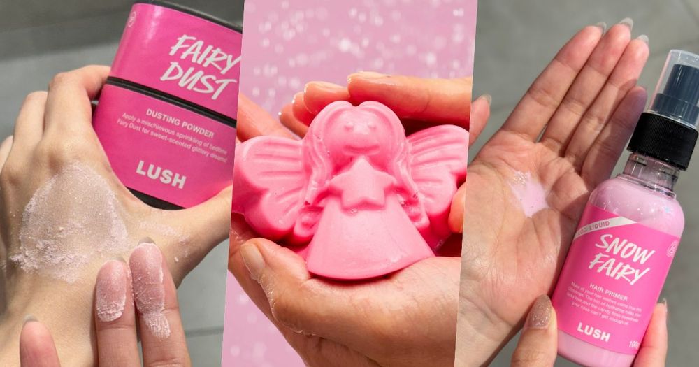 這就是聖誕節的味道！LUSH「雪天使系列」20週年，磨砂潤膚芭、護髮噴霧、香氛蠟燭，換上經典泡泡糖＋棉花糖甜香！-1