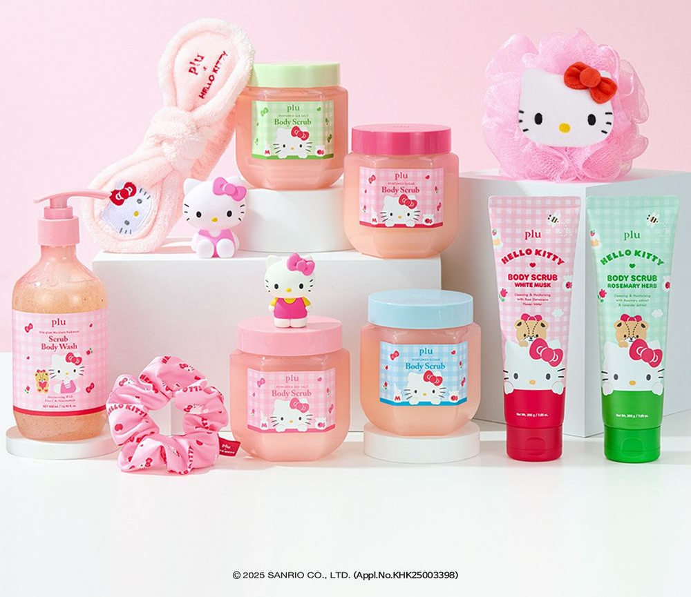 2025最強Hello Kitty美妝聯名願望清單！媚比琳底妝、Forment香膏、plu粉刺保養...，包裝爆炸萌！-3