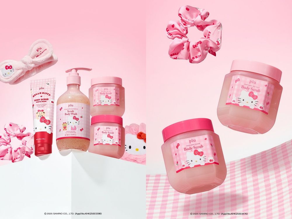 2025最強Hello Kitty美妝聯名願望清單！媚比琳底妝、Forment香膏、plu粉刺保養...，包裝爆炸萌！-4