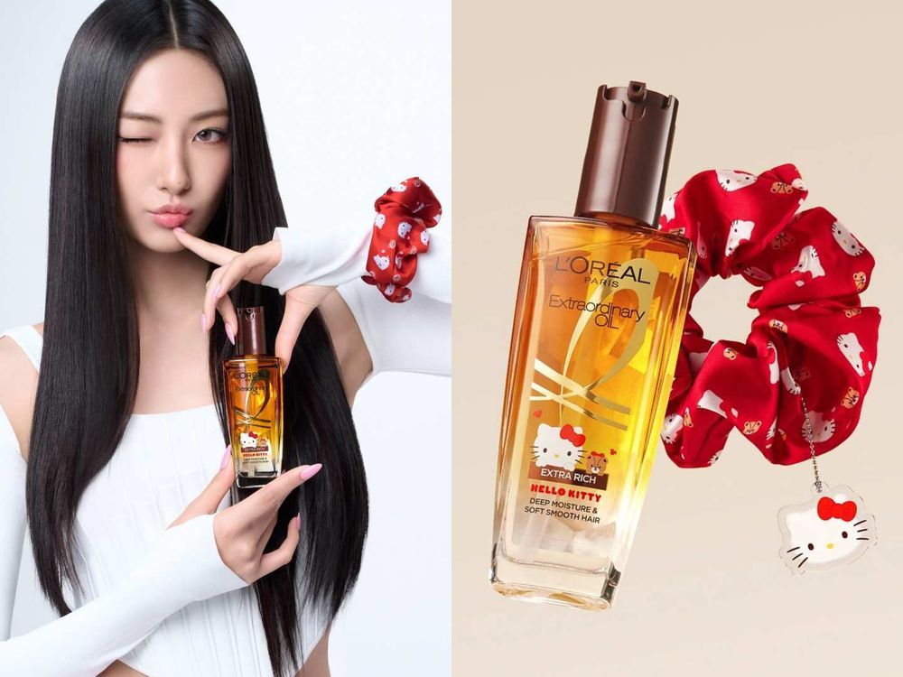 2025最強Hello Kitty美妝聯名願望清單！媚比琳底妝、Forment香膏、plu粉刺保養...，包裝爆炸萌！-9