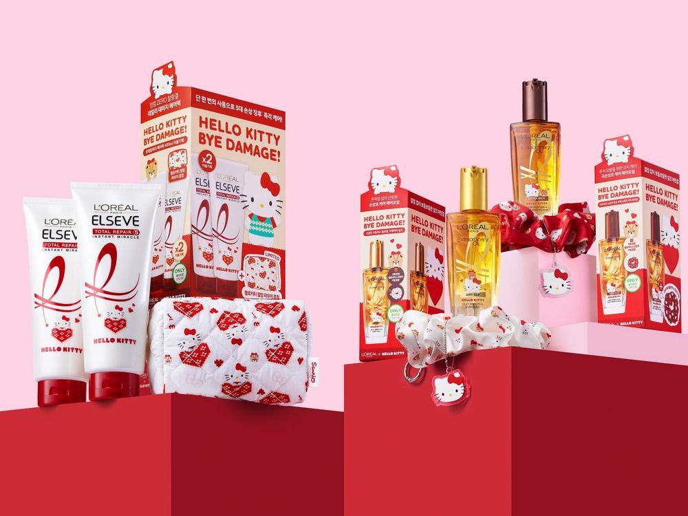 2025最強Hello Kitty美妝聯名願望清單！媚比琳底妝、Forment香膏、plu粉刺保養...，包裝爆炸萌！-8