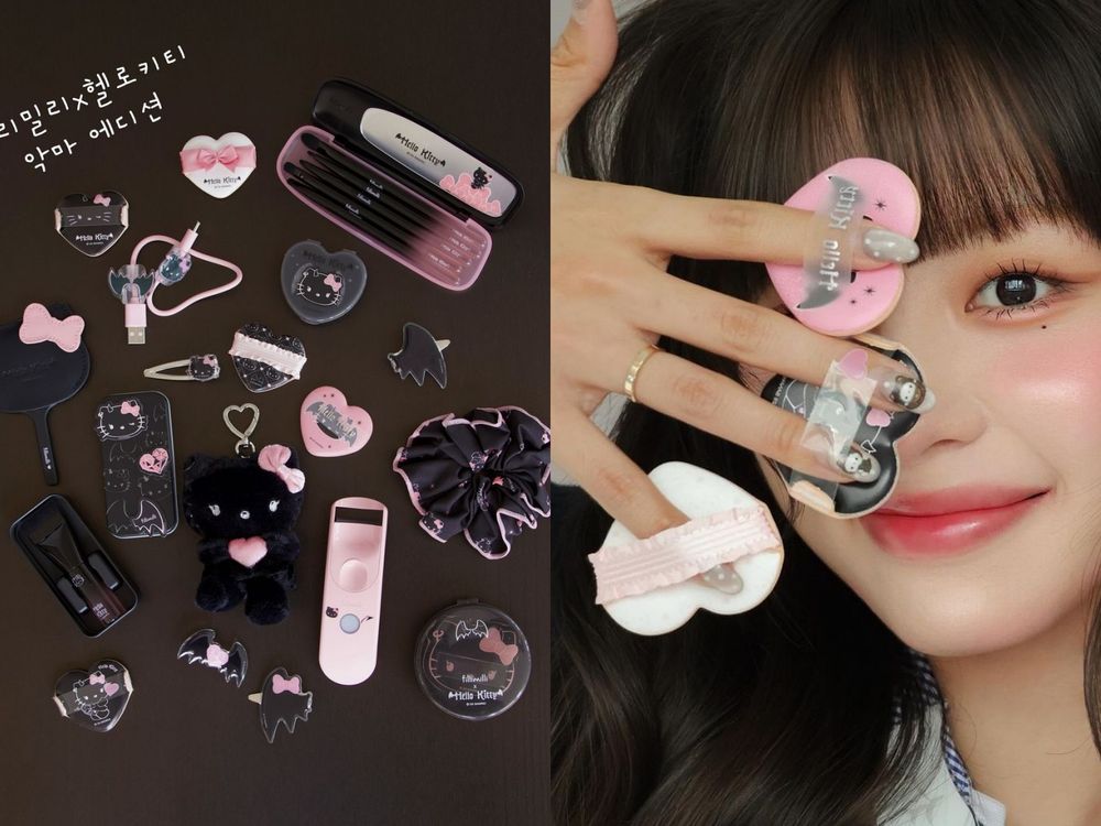 2025最強Hello Kitty美妝聯名願望清單！媚比琳底妝、Forment香膏、plu粉刺保養...，包裝爆炸萌！-14