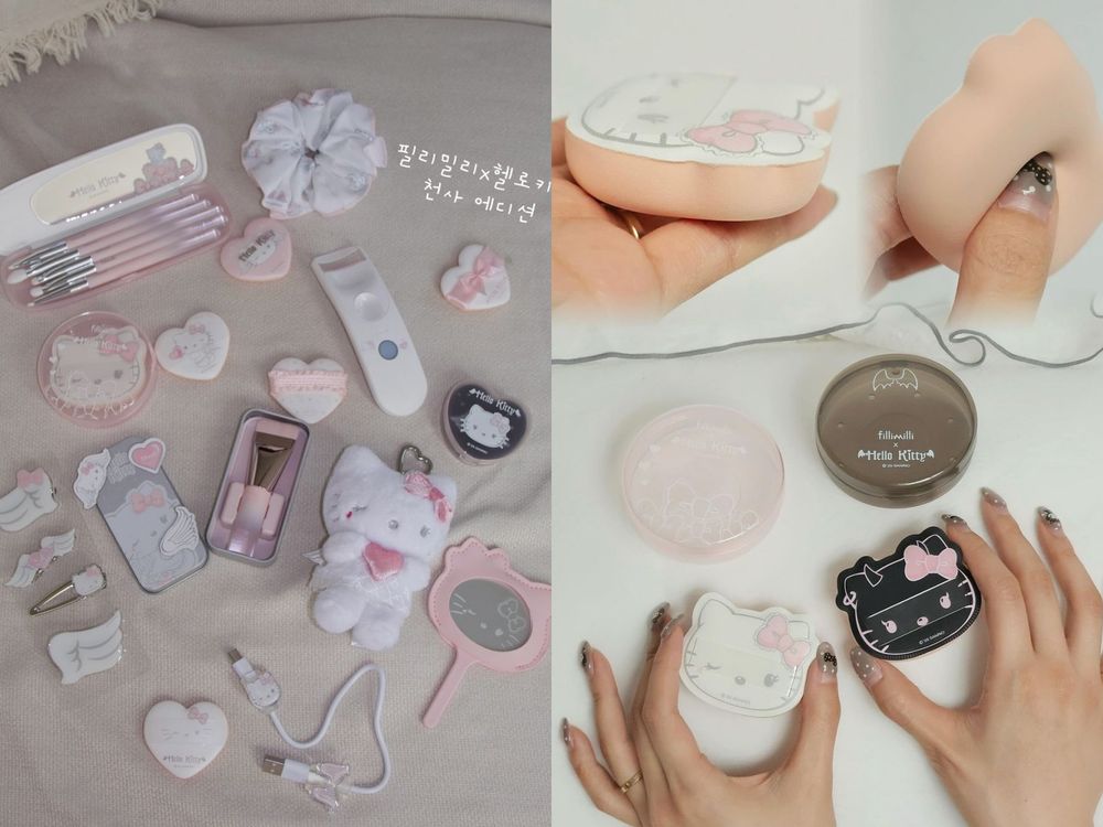 2025最強Hello Kitty美妝聯名願望清單！媚比琳底妝、Forment香膏、plu粉刺保養...，包裝爆炸萌！-15