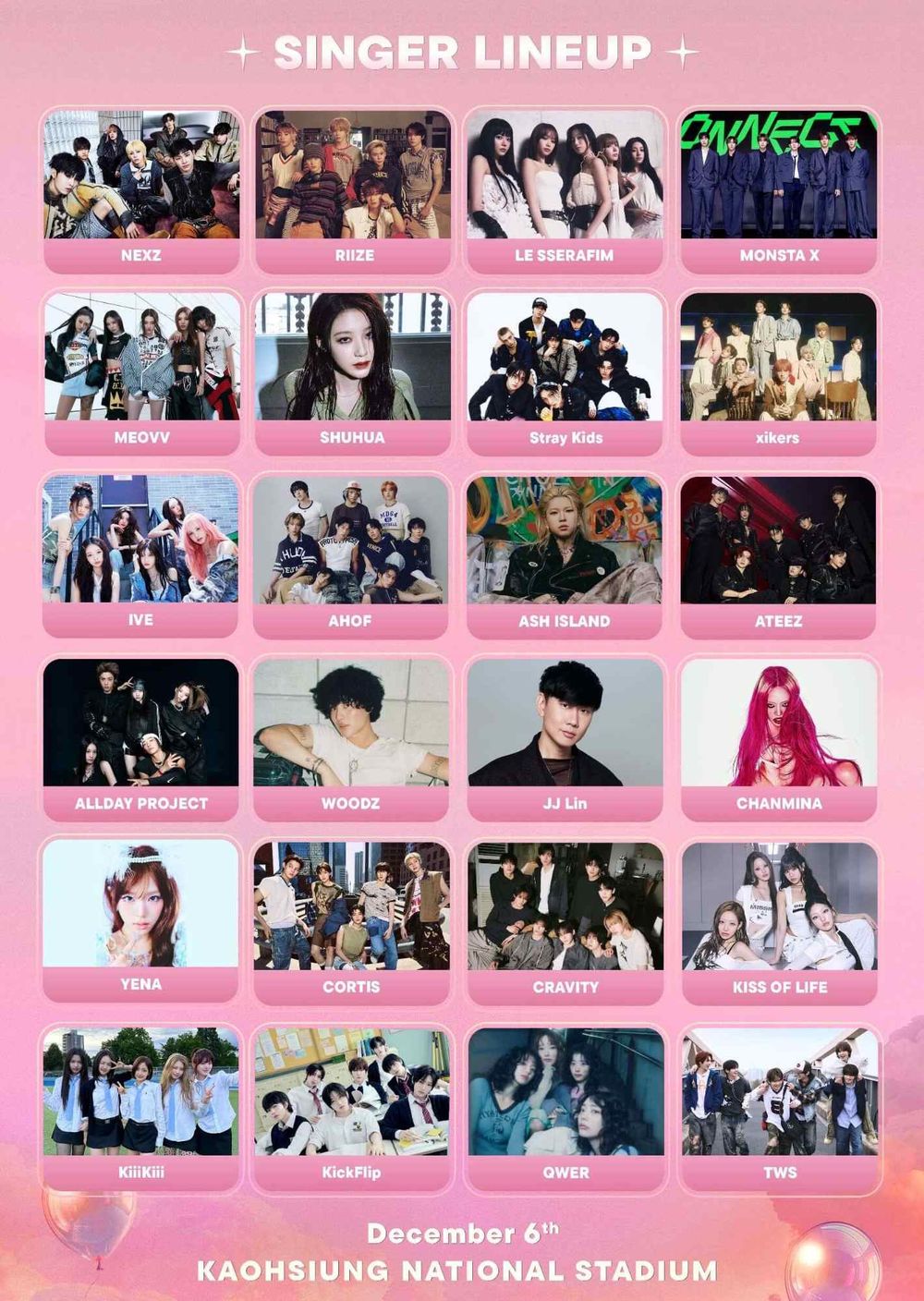 2025高雄AAA頒獎典禮出演卡司＆頒獎嘉賓完整名單！Stray Kids、IU、朴寶劍、李俊昊等偶像明星全到齊！-3