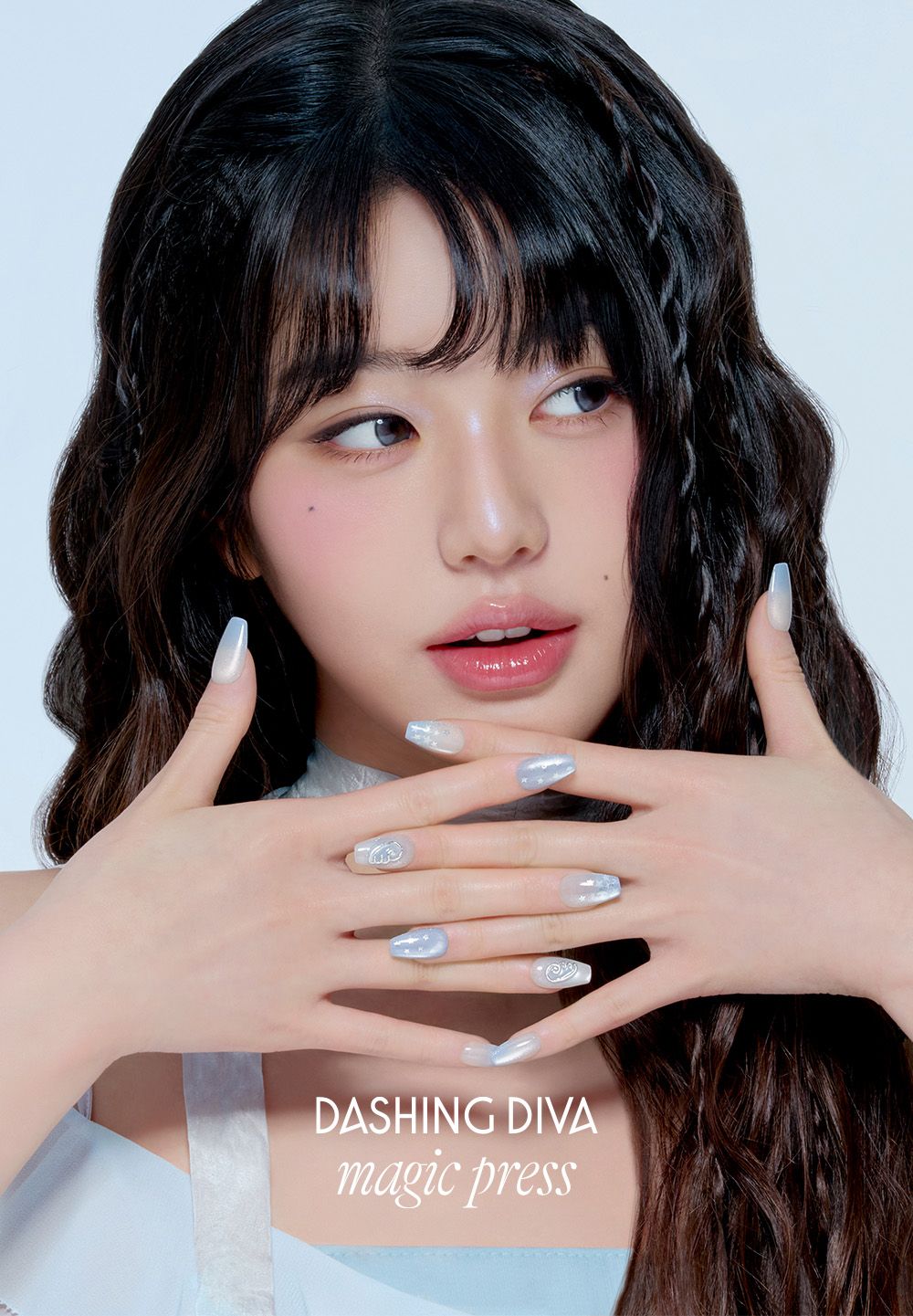 張員瑛同款美甲快收藏！韓國人氣美甲片冬季系列太夢幻「裸粉寶石、雪地貓眼、女人味酒紅」，不用傷荷包也能擁有光療美甲！-4