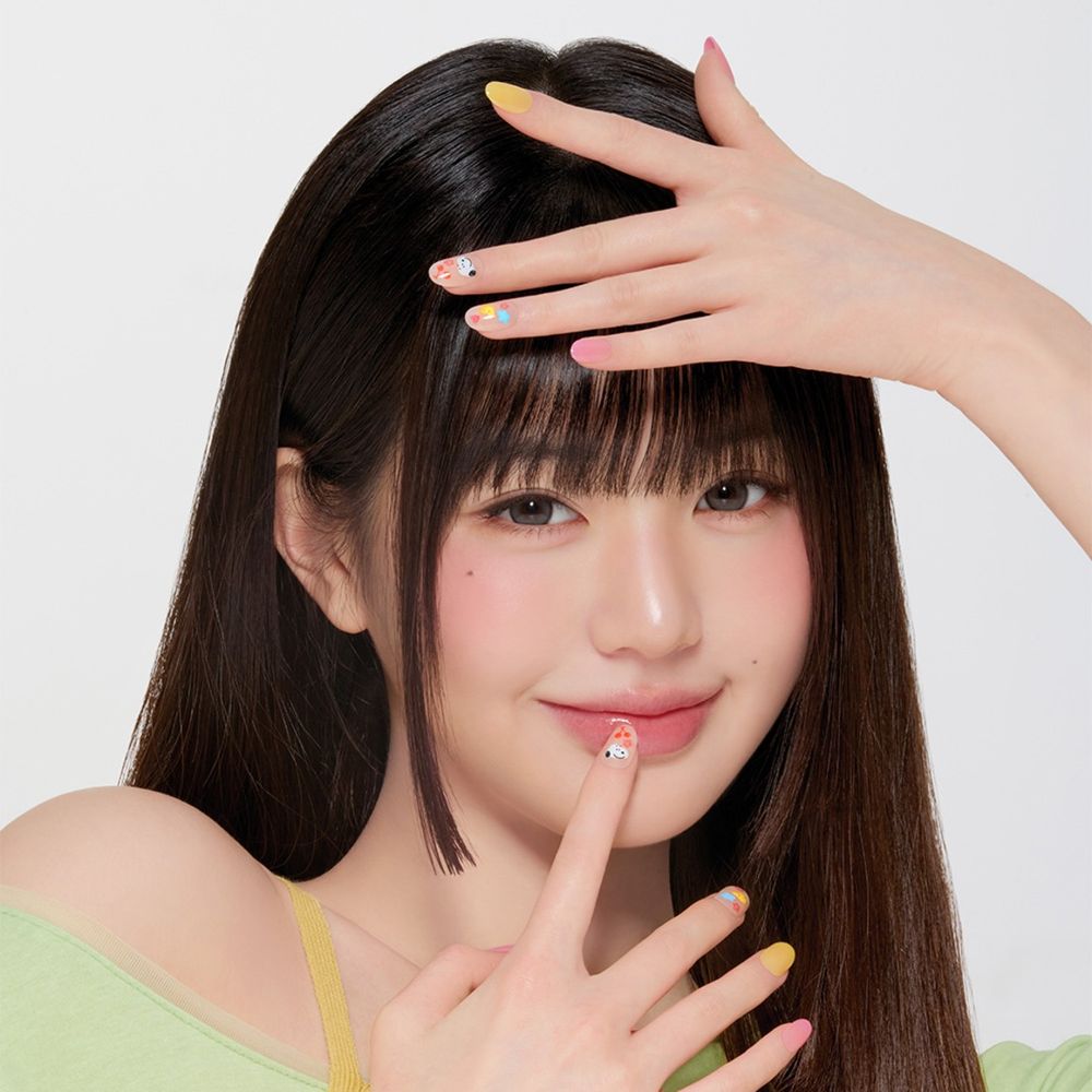 張員瑛同款美甲快收藏！韓國人氣美甲片冬季系列太夢幻「裸粉寶石、雪地貓眼、女人味酒紅」，不用傷荷包也能擁有光療美甲！-7