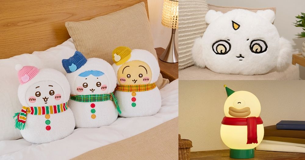 日妞社群暴動！超可愛「雪人吉伊卡哇一番賞」小八雪人玩偶、那孩子抱枕、奧德小夜燈這天軟萌開賣！-1