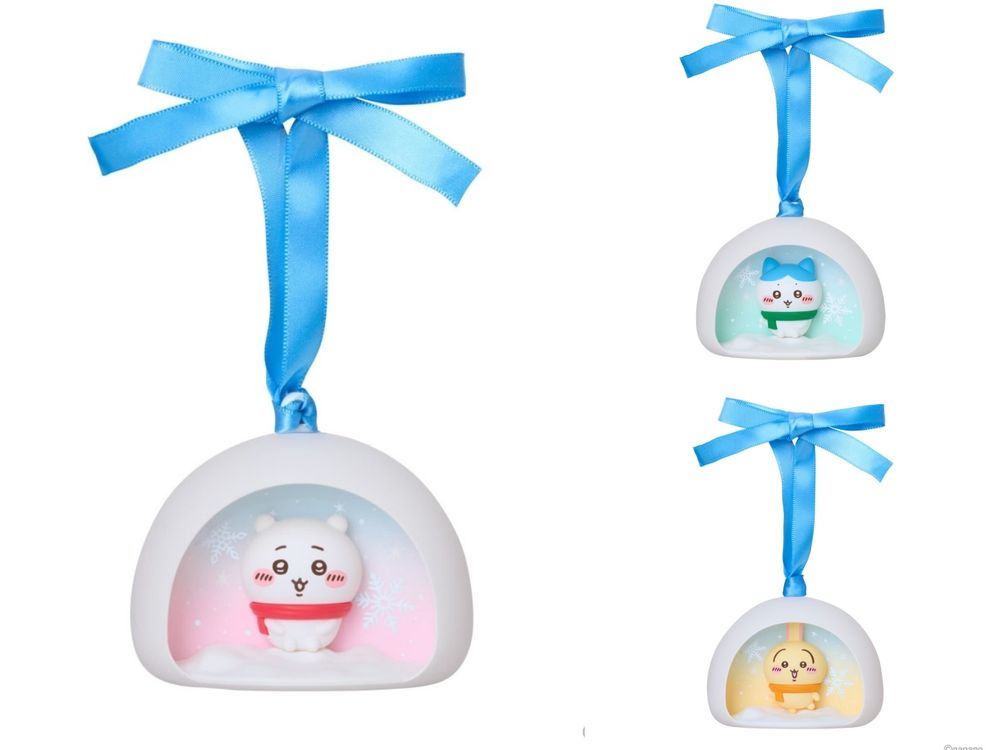 日妞社群暴動！超可愛「雪人吉伊卡哇一番賞」小八雪人玩偶、那孩子抱枕、奧德小夜燈這天軟萌開賣！-9