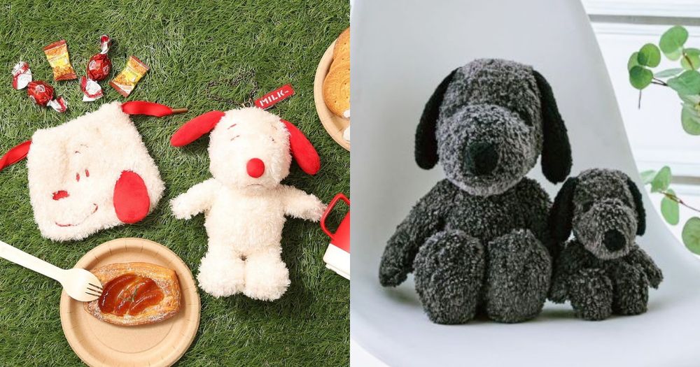 2025日本最新必買史努比周邊盤點！Q翻「史努比絨毛束口袋、炭灰史努比玩偶」行李超重也要扛回家！-1