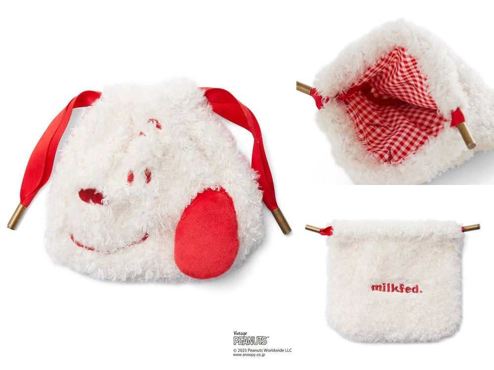 2025日本最新必買史努比周邊盤點！Q翻「史努比絨毛束口袋、炭灰史努比玩偶」行李超重也要扛回家！-2