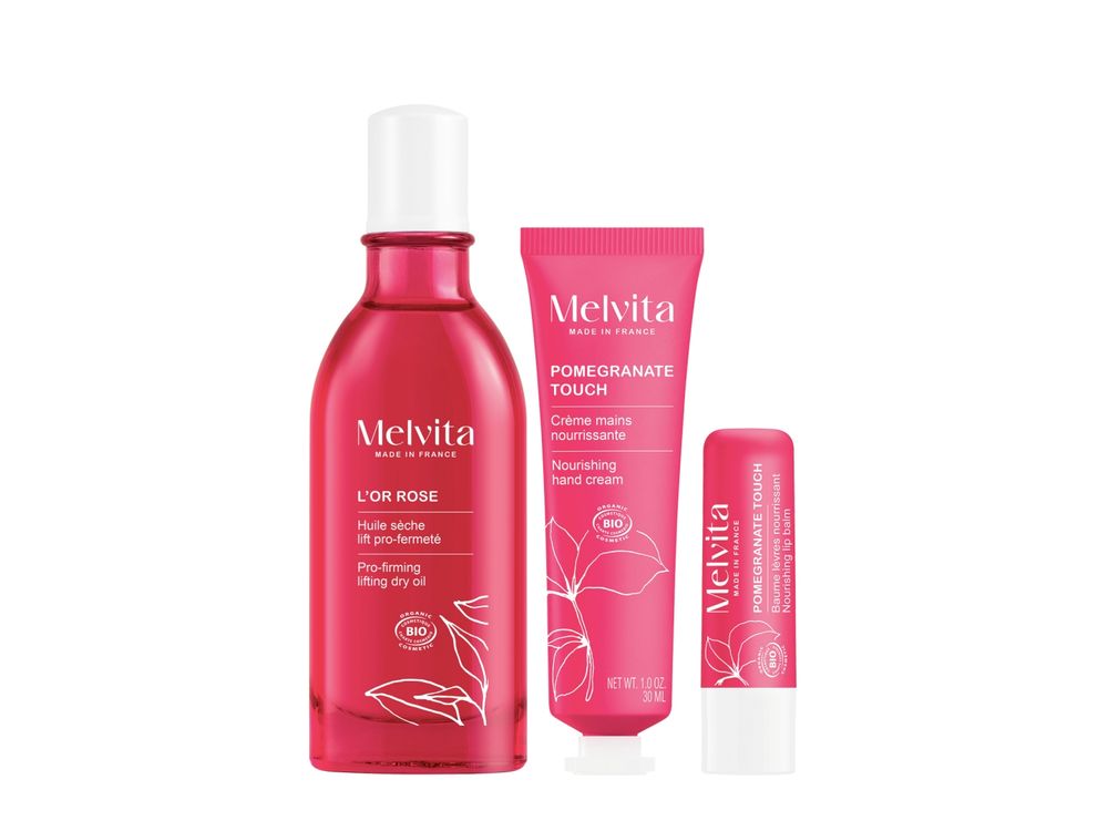 最有情緒價值的禮物首選！Melvita「香氛果油手唇護理」全新上市，紅石榴、花蜜、玫瑰香氣滿滿、再送限量迷你收納鐵盒！-15