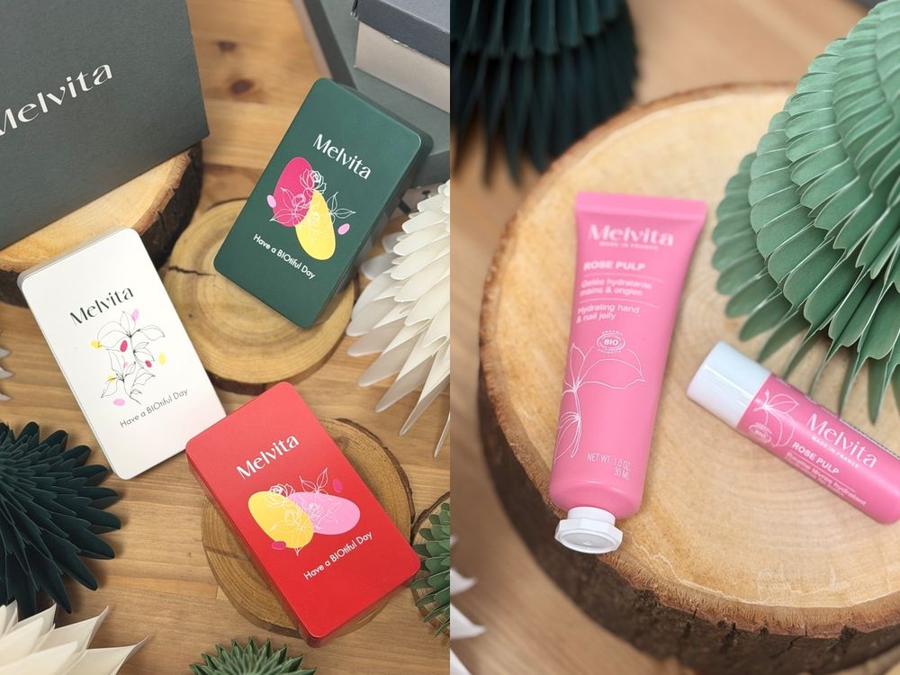 最有情緒價值的禮物首選！Melvita「香氛果油手唇護理」全新上市，紅石榴、花蜜、玫瑰香氣滿滿、再送限量迷你收納鐵盒！-2