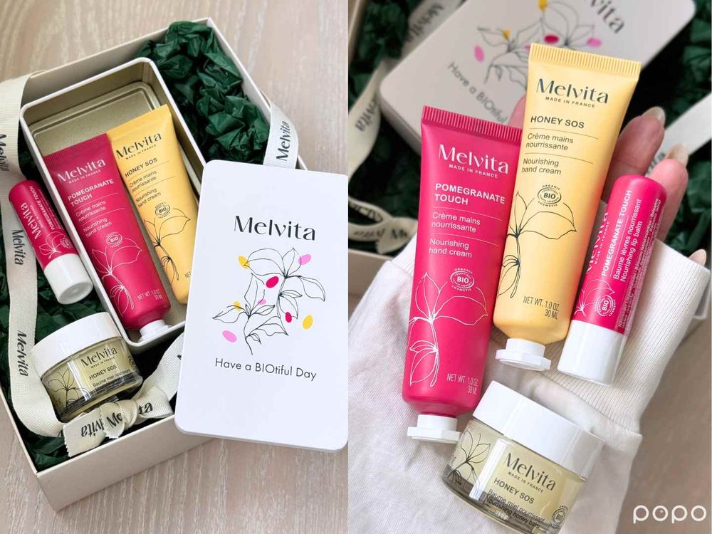 最有情緒價值的禮物首選！Melvita「香氛果油手唇護理」全新上市，紅石榴、花蜜、玫瑰香氣滿滿、再送限量迷你收納鐵盒！-22