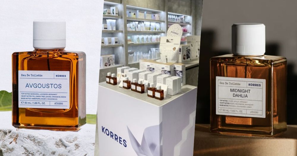 希臘植萃KORRES的溫柔聖誕禮物！「白色無花果＆午夜邂逅」新香登場，人氣清晨告白香氛禮盒、滾香三入組太想買回家收藏！-1