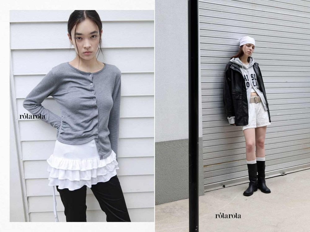韓妞愛牌rolarola首度登台！員瑛同款「條紋上衣、外套」這裡買！限定帽T、兔子玩偶排隊也要搶！-6