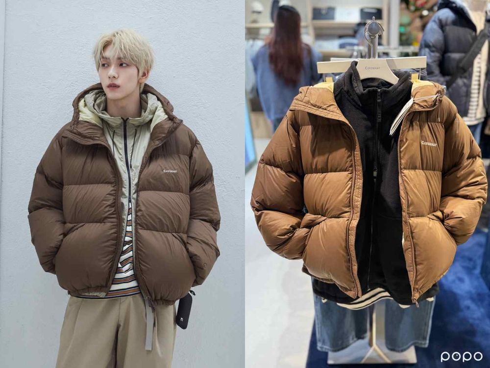 MOA們逛街了！人氣韓牌COVERNAT插旗西門町！秀彬同款「羽絨外套」這裡搶先開賣！-13