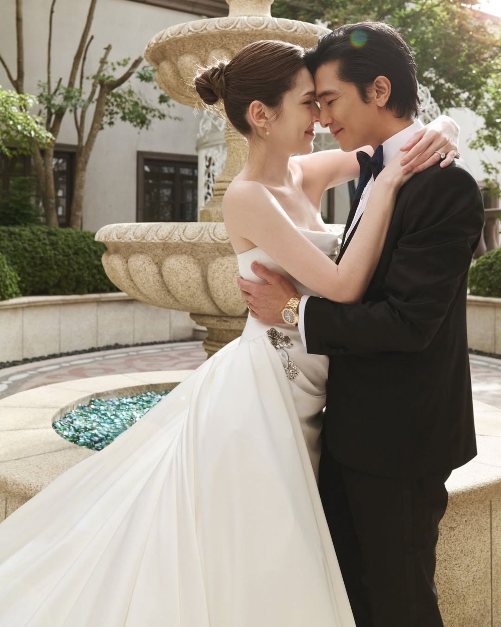 愛情真的存在！許瑋甯、邱澤婚紗照曝光！仙氣婚紗竟出自台灣品牌、雙神顏美到不科學！-3