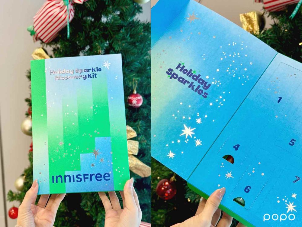 2025千元聖誕交換禮物推薦！珉奎最愛INNISFREE綠茶籽&美白精華、PDRN安瓶超值入組，滿額還有聖誕糖果包裝！-8