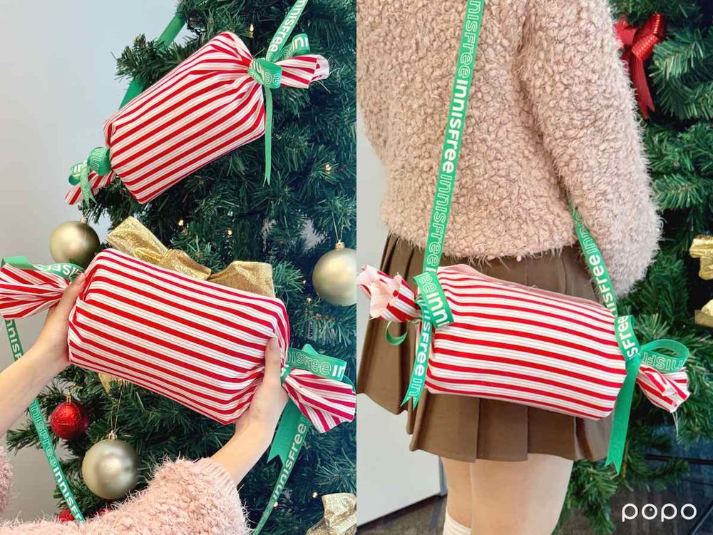 2025千元聖誕交換禮物推薦！珉奎最愛INNISFREE綠茶籽&美白精華、PDRN安瓶超值入組，滿額還有聖誕糖果包裝！-3