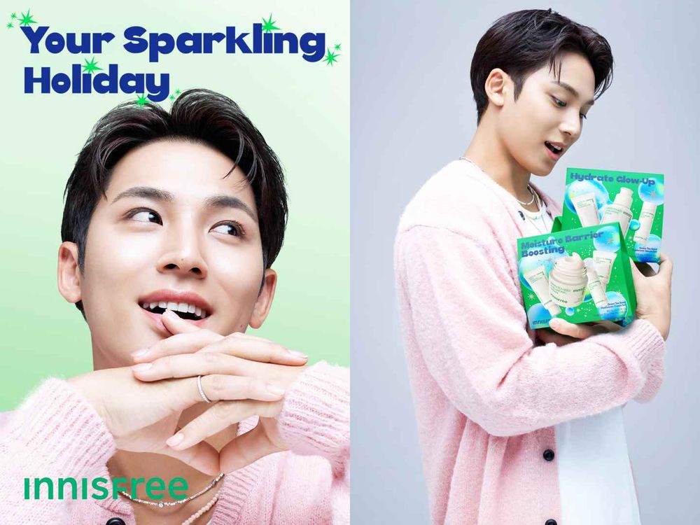 2025千元聖誕交換禮物推薦！珉奎最愛INNISFREE綠茶籽&美白精華、PDRN安瓶超值入組，滿額還有聖誕糖果包裝！-10