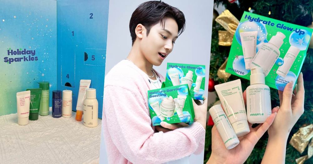 2025千元聖誕交換禮物推薦！珉奎最愛INNISFREE綠茶籽&美白精華、PDRN安瓶超值入組，滿額還有聖誕糖果包裝！-1