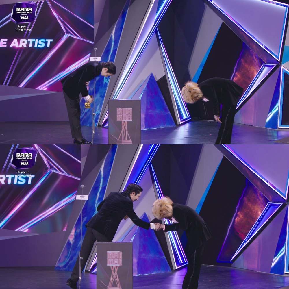 G-DRAGON奪四冠王再次霸氣開嗆MAMA！時隔十年周潤發再為權志龍頒獎，GD獲大賞「致敬細節」粉絲全哭了！-9