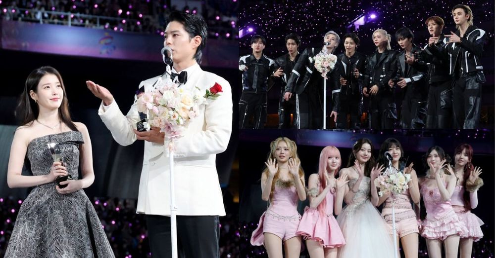 2025AAA亞洲明星盛典頒獎典禮得獎名單出爐！SKZ橫掃年度歌手七大獎，IU＆朴寶劍合體獲最佳CP獎！-1