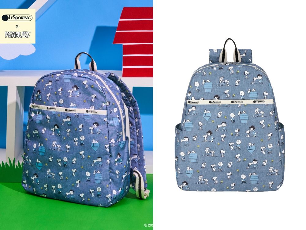 史努比聯名買不完！LeSportsac X PEANUTS聯名回歸！羊羔絨史努比托特包可愛爆炸！-4