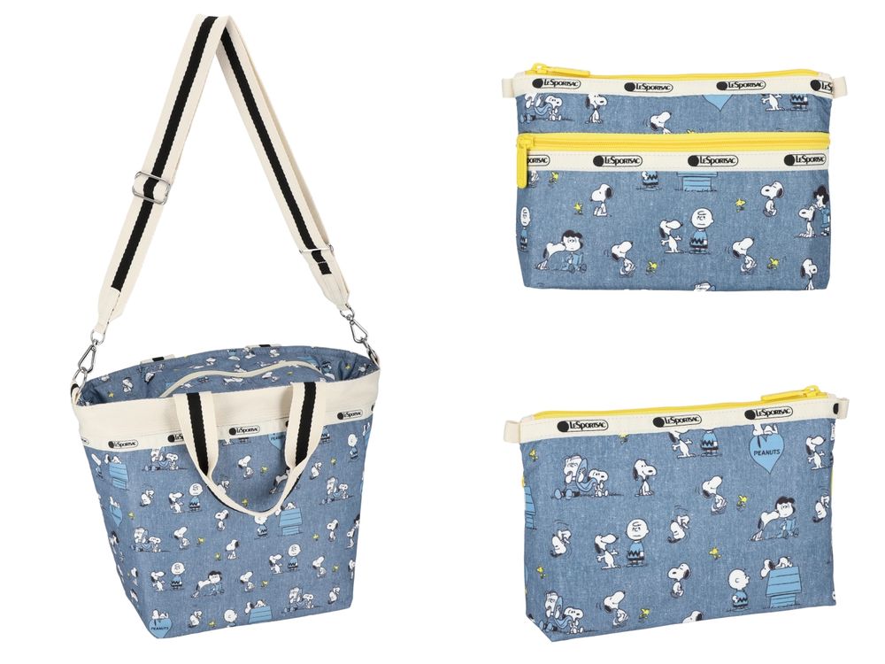 史努比聯名買不完！LeSportsac X PEANUTS聯名回歸！羊羔絨史努比托特包可愛爆炸！-3