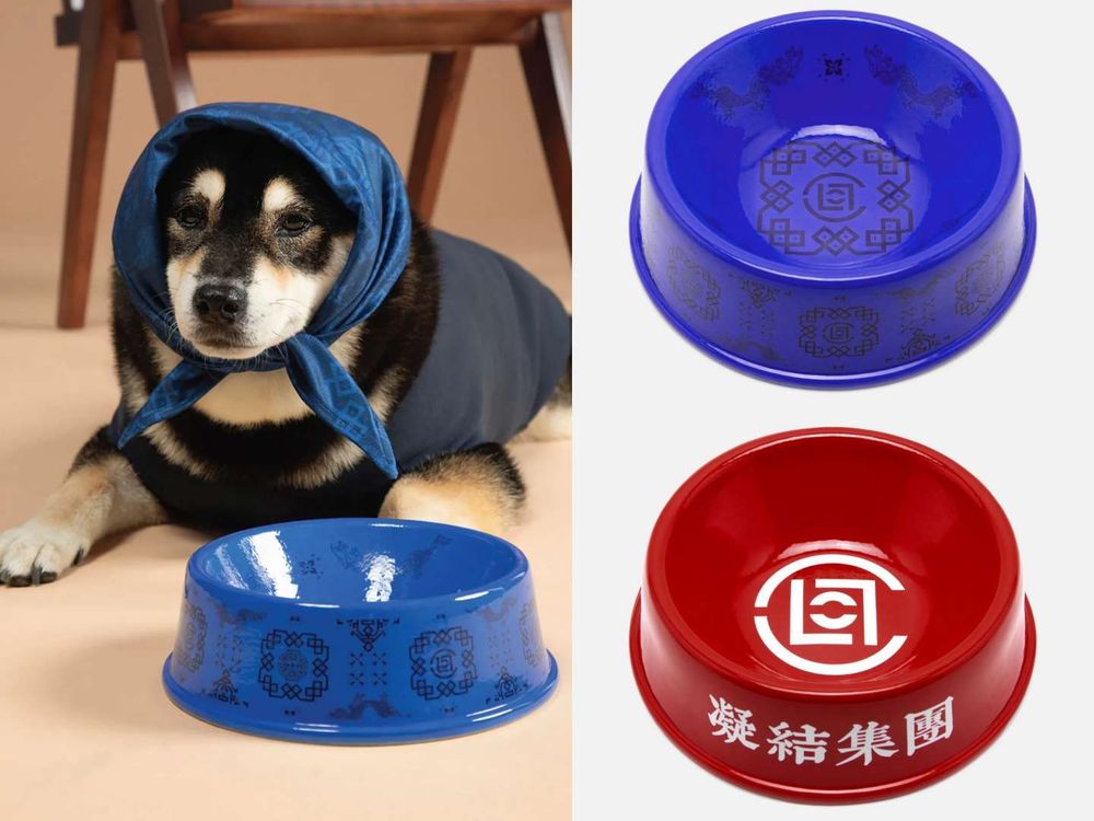 CLOT進軍毛孩時尚！全新「寵物系列」初登場！絲綢T恤、頭巾全都有，寶貝一秒變潮寵！-3