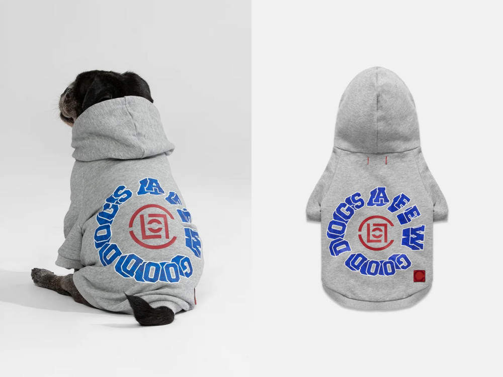 CLOT進軍毛孩時尚！全新「寵物系列」初登場！絲綢T恤、頭巾全都有，寶貝一秒變潮寵！-8