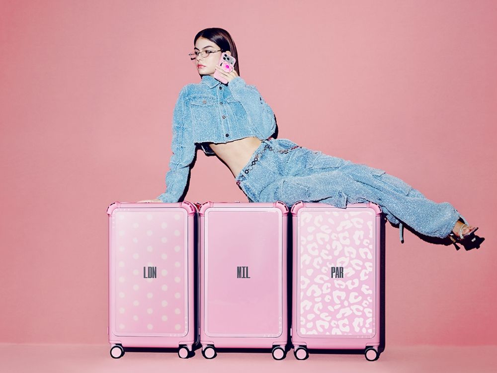 史上最夢幻行李箱！CASETiFY行李箱首推「棉花糖粉色」連太妍、Karina都愛上！-4